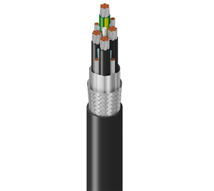 สายเคเบิลขับเคลื่อนมอเตอร์อุตสาหกรรม |   สายไฟทองแดงเปลือยแรงดันต่ำ VFD 600W รุ่น BP 310A IP68 สำหรับ OMDS33/012-MC - Product Image 1