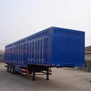 Aotong Van Semi Truck Trailer