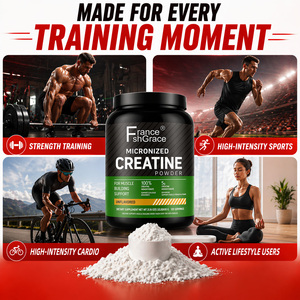 Customized Label <b>Creatine</b> Powder Micronized <b>Creatine</b> Powder Support Pre Workout Energy <b>Creatine</b> <b>Monohydrate</b> Powder - Product Image 2