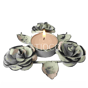 Atiqco - Portavelas de Metal con Diseño Moderno, Estilo Rangoli, para Decoración de Fiestas, al Mejor Precio - Product Image 2