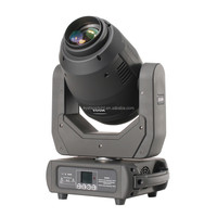 Projecteur professionnel à tête mobile 250W LED Zoom 3-en-1 Beam Wash Spot pour éclairage de scène