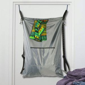 Homey Large Capacity Heavy Duty Oxford Waterproof Polyester Reusable Multi-Purpose Dry Bag <b>Drawstring</b> <b>Backpack</b> Laundry Wet - Product Image 4