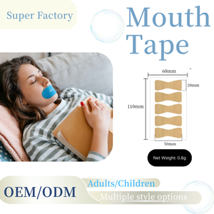 Cinta Bucal para Dormir Anti Ronquidos, Transpirable, de Algodón, Hipoalergénica, Paquete Personalizado OEM - Product Image 2