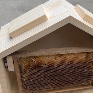 Kit de cajas de colmena de flujo automático Beehive, casa de madera de grado alimenticio para apicultura con marco de flujo de miel para apicultores - Product Image 5