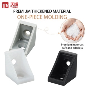 Soporte Moderno para Estantes de Muebles de ABS, Soporte de Esquina y Conector para Cocina, Dormitorio y Hotel - Product Image 5