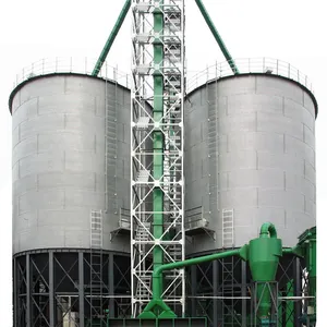 Bán hot chất lượng cao ngô hạt lúa mì đáy phẳng silos