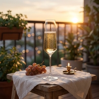 Coffret Cadeau de Luxe pour Verres à Vin, Flûtes à Champagne en Cristal, Gobelets pour Mariage, Banquet, Bar à Domicile, Verres à Vin Mousseux, Emballage Personnalisé INVINO
