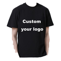 Camiseta de Hombre con Logotipo Personalizado, 100% Algodón, Corte Regular, Anti-Pilling, Cuello Redondo, Manga Corta, Tejido de Punto, Color Sólido, Casual