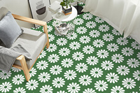 Décoration écologique pour la maison, carreaux de sol autocollants 3D en forme de carreaux de métro verts, autocollants adhésifs pour crédence de cuisine