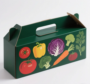 <span class=keywords><strong>2025</strong></span> tùy chỉnh sang trọng trái cây tươi hộp các tông với xử lý sóng hộp giấy cho rau gói quà tặng - Product Image 3