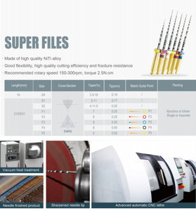 Sản phẩm nội nha siêu chính xác để tăng cường tính linh hoạt cao cấp hiệu quả cắt các tập tin kênh gốc - Product Image 6