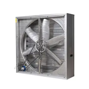380V Heavy Industrial Wall Mounted Ventilation System Negative Pressure Fan Stainless Steel Material Cooling Fan