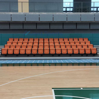 Avant stade système de sièges fixes événement scolaire tribune arène sièges chaise pliante à dossier haut sport Auto Tip Up chaises de stade