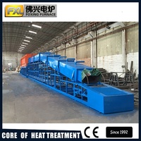 Horno de herramienta de tratamiento térmico de recocido brillante de fregadero continuo de China para recocido de metal