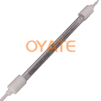 Lampe halogène infrarouge au quartz OYATE 450 mm 1000 W de remplacement pour séchoir à polymérisation rapide