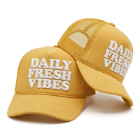 Gorra Trucker Personalizada de Espuma con Malla Trasera, Visera Curva, Perfil Alto, Cierre Ajustable, Estilo Retro, Gorras de Béisbol, Gorras Camionero, Casquette