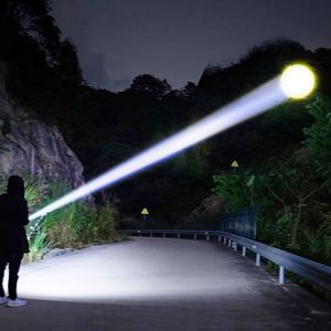 New Arrival Mini Portable Outdoor Rechargeable <b>Three</b>-speed Adjustment Led Torch Light - Product Image 6
