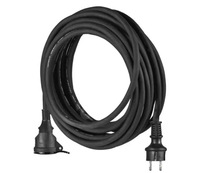 220v PVC 3 broches AC cordons d'alimentation ue mâle à femelle rallonges M/F