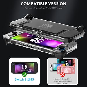 Split Design Clear PC Protector Dockable <strong>Case</strong> <strong>for</strong> <strong>Nintendo</strong> <strong>Switch</strong> 2 Protective Cover <strong>Case</strong> Accessories with <strong>Switch</strong> 2 Handle Cover - Product Image 6