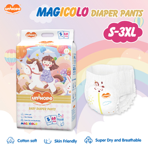 Couches-culottes jetables ajustables pour bébé, anti-fuites 3D, douces, respirantes, en tissu non-tissé, 100% biodégradables et jetables aux toilettes - Product Image 2