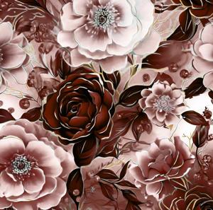 Nuevas Muestras 100% Poliéster, Estampados Florales Digitales de Diseño Propio, Koshibo para Uniformes Escolares, Abaya Suave - Product Image 6