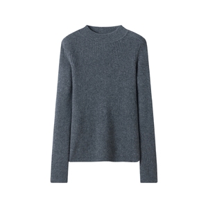 Suéteres de Cachemira de Cuello Semialto para Mujer al por Mayor, Suéteres Adelgazantes, Suéteres Básicos de Punto, Otoño e Invierno - Product Image 6