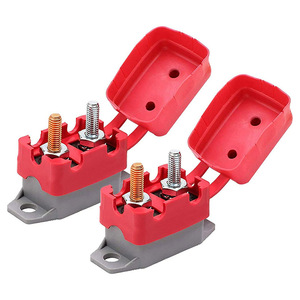 Interruptor de Circuito Reajustable de 20A 25A 30A 40A 50A, Protección Contra Sobrecorriente de CC 50V, Plástico - Product Image 2