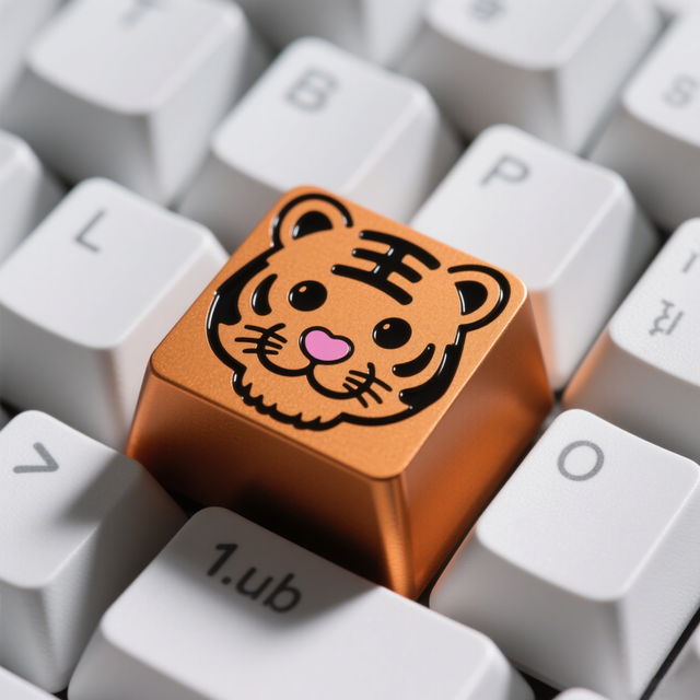 Metal Keycap Customized Mechanical Keyboard Caps OEM ODM Creative Three-dimensional