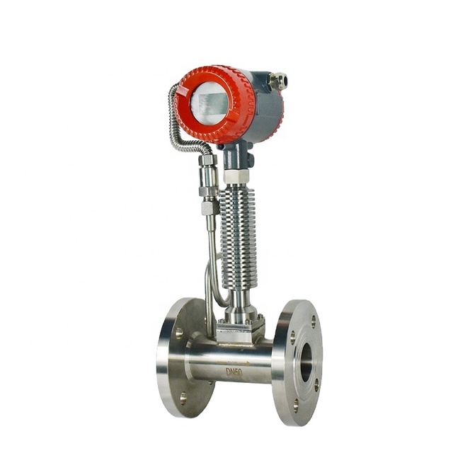 Digital vortex Steam Flow Meter Hydrogen Flow Meter Stainless Steel Flow Meter