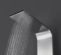 Tour de douche de salle de bain multifonctionnelle étanche de luxe en acier inoxydable Body Jet