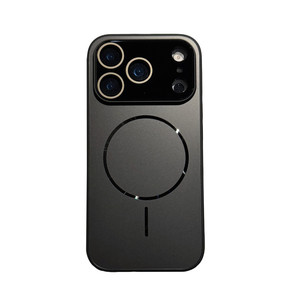 Étui de téléphone simple en TPU magnétique mat électroplaqué avec protection 360 et porte-cartes pour 17/16/15/14/13/12/<span class=keywords><strong>11</strong></span> <span class=keywords><strong>Pro</strong></span> Max - Product Image 1