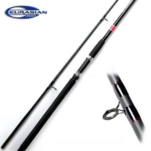 Canne à pêche spinning en fibre de verre 2 pièces pour brochet, <span class=keywords><strong>prix</strong></span> de gros le plus bas, 40-100g, 2.70m 9ft, pour pêche au brochet en lac, usine de Weihai - Product Image 1