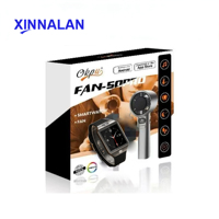 Nouvel Arrivage : Coffret Cadeau Montre Connectée Sportive Fan-50 pour Femme, 2-en-1, avec Ventilateur Portable Intégré – Offre Spéciale