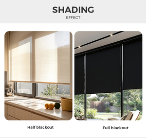 Chất lượng cao con lăn lưỡi bóng râm cho cửa sổ hai lớp ngày và đêm thông minh Điện cơ giới rèm cuốn - Product Image 4