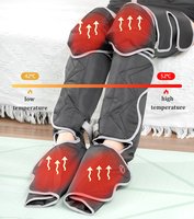 Nouveaux produits 3 Modes de Vibration soulagement de la douleur pied mollet et cuisse masseur électrique de Compression d'air pour la Circulation avec chaleur