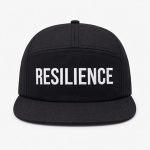Casquette de course Lifestyle 5 panneaux en similicuir polaire unisexe réglable avec fermeture snapback, impression par transfert thermique, logo personnalisé, articles promotionnels - Product Image 2