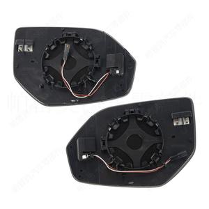 Cristal de Espejo Lateral Izquierdo Volkswagen 3CN857521L con Punto Ciego y Grabado Plateado, Pieza de Repuesto - Product Image 4