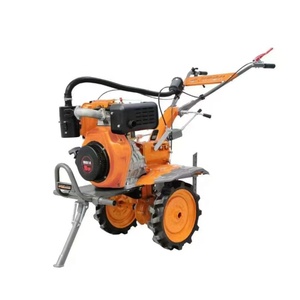 Nueva Motocultora BOKETE con Motor Diésel de 10HP y Caja de Cambios - Mini Motocultora de Alta Productividad para Campos Agrícolas y Jardines, Fácil de Operar - Product Image 1