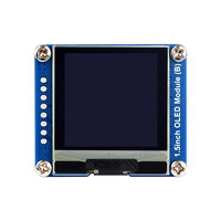 Écran OLED de 1,5 pouce pour Raspberry Pi 5/4B, module d'affichage LCD SPI/I2C avec pilote SH1107