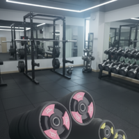 Ensemble d'haltères réglables à trois trous, haltères de gym commerciaux pour Pilates, plaques de poids simples de 25 kg