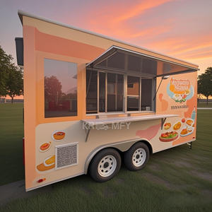 Camion de restauration rapide mobile 2025, style rétro chinois, avec friteuse, chariot de nourriture de rue, café, crème glacée, standard australien - Product Image 6