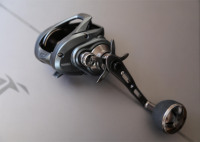 Moulinet de pêche à lancer avec roue de frein métallique, roulements en acier inoxydable 5-9BB, 12-15KG LN400 HASIDA pour rivière, lac, ruisseau