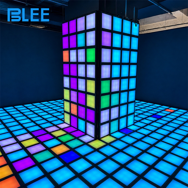 Kids Indoor and Outdoor Projector System Activation Gaming Projected Interactive LED Dance Floor Games