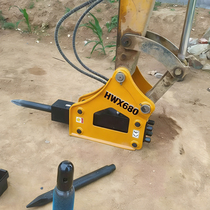 Productos Más Vendidos, Equipo de Construcción, Martillo Hidráulico para Romper Hormigón de 68 mm para Excavadoras de 4-7 Toneladas - Product Image 4