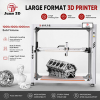 Imprimante 3D industrielle haute vitesse JUMO, imprimante 3D grand format 1000*1000*1000 mm, imprimante 3D haute précision pour pare-chocs de voiture