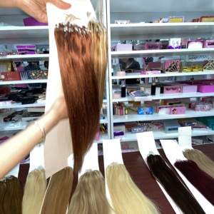 Peluca de cabello 100% humano indio, Serie de doble estiramiento, pelo afro rizado, extensiones de cabello de ganchillo, micro anillo de bucle, venta al por mayor - Product Image 3