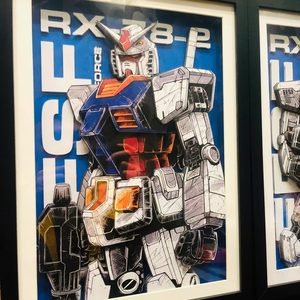 Gundam <span class=keywords><strong>3D</strong></span> Phim Hoạt Hình Hoạt Hình Nghệ Thuật Đóng Khung Tranh Manga Stereoscopic Lớp Tác Phẩm Nghệ Thuật Điêu Khắc Tường Sơn Sáng Tạo Trang Trí Nội Thất - Product Image 4