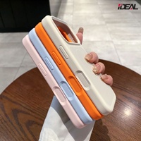 Coque de téléphone en silicone liquide IDEAL Factory avec aimant pour iPhone 18 Pro Max, coque de téléphone en silicone pour iPhone X~17 Pro Max