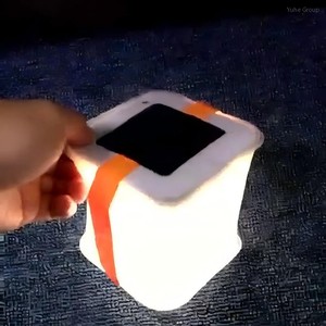 Linternas inflables solares LED plegables para exteriores 2025, linterna de Camping, luz de emergencia cuadrada impermeable - Product Image 5