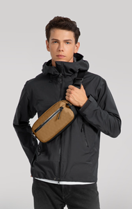 Vente en gros de sac banane avec logo personnalisé Matériau en polyester souple <span class=keywords><strong>Dessin</strong></span> <span class=keywords><strong>animé</strong></span> Noir Rouge Blanc Couleurs néon pour hommes Femmes Enfants Utilisation fitness - Product Image 3